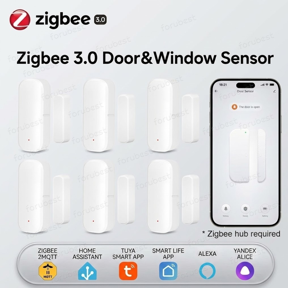 Smart Home Website - Zigbee 3.0 Kapı Pencere Sensörü Hırsız