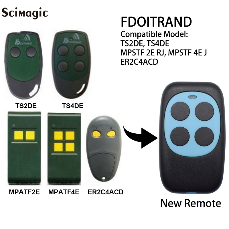 Smart Garage Door Opener - Fdoitrand Uyumlu uzaktan kumanda 433MHz dayanıklı