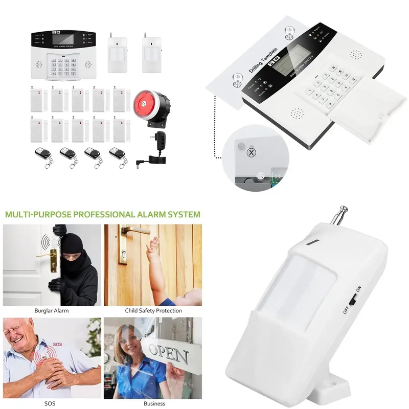 Smart Home System - Ev Hırsız Alarm Kiti Otomatik Arama