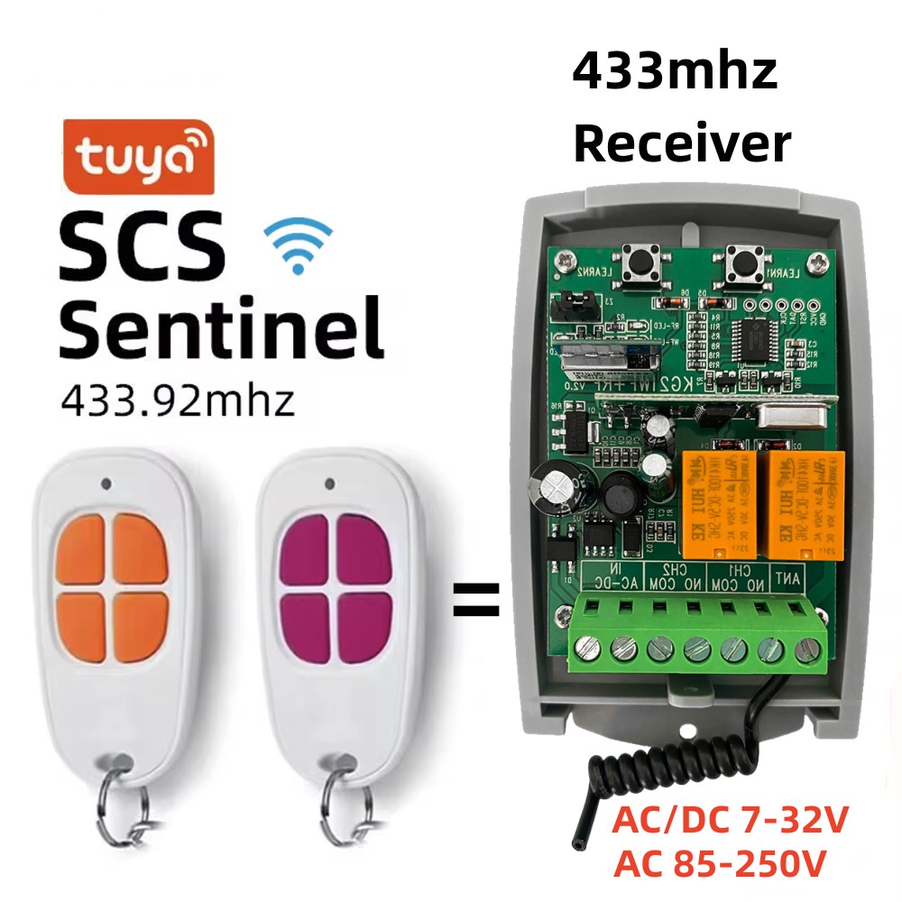 Smart Garage Door Opener - SCS SENTINEL denetleyici Tuya WiFi akıllı