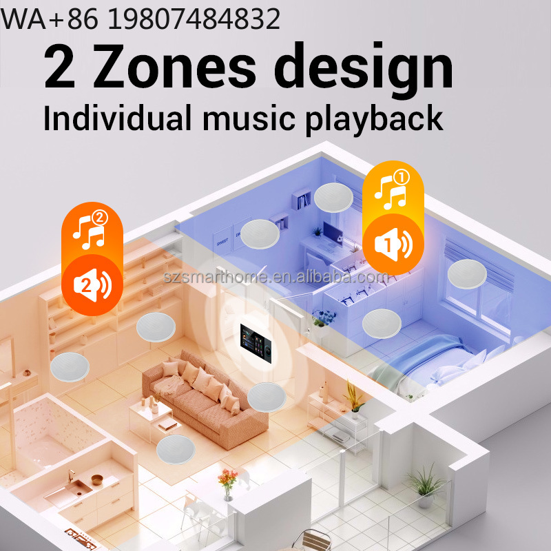 Smart Home System - 7 İnç 8 Kanallı Zigbee3.0 Ağ