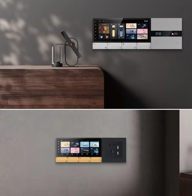 Smart Home System - F5 Tuya UK Dokunmatik Ekranlı Müzik