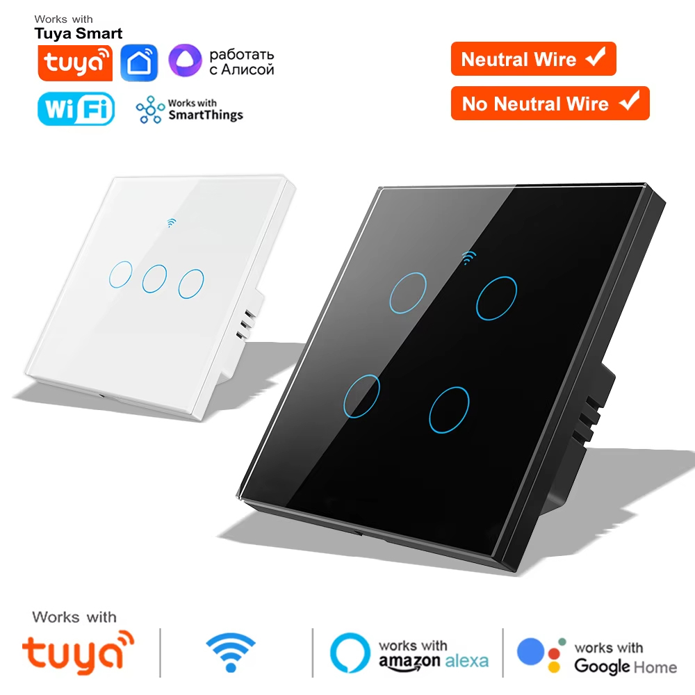 Smart Home System - 1 2 3 4 Gang WiFi