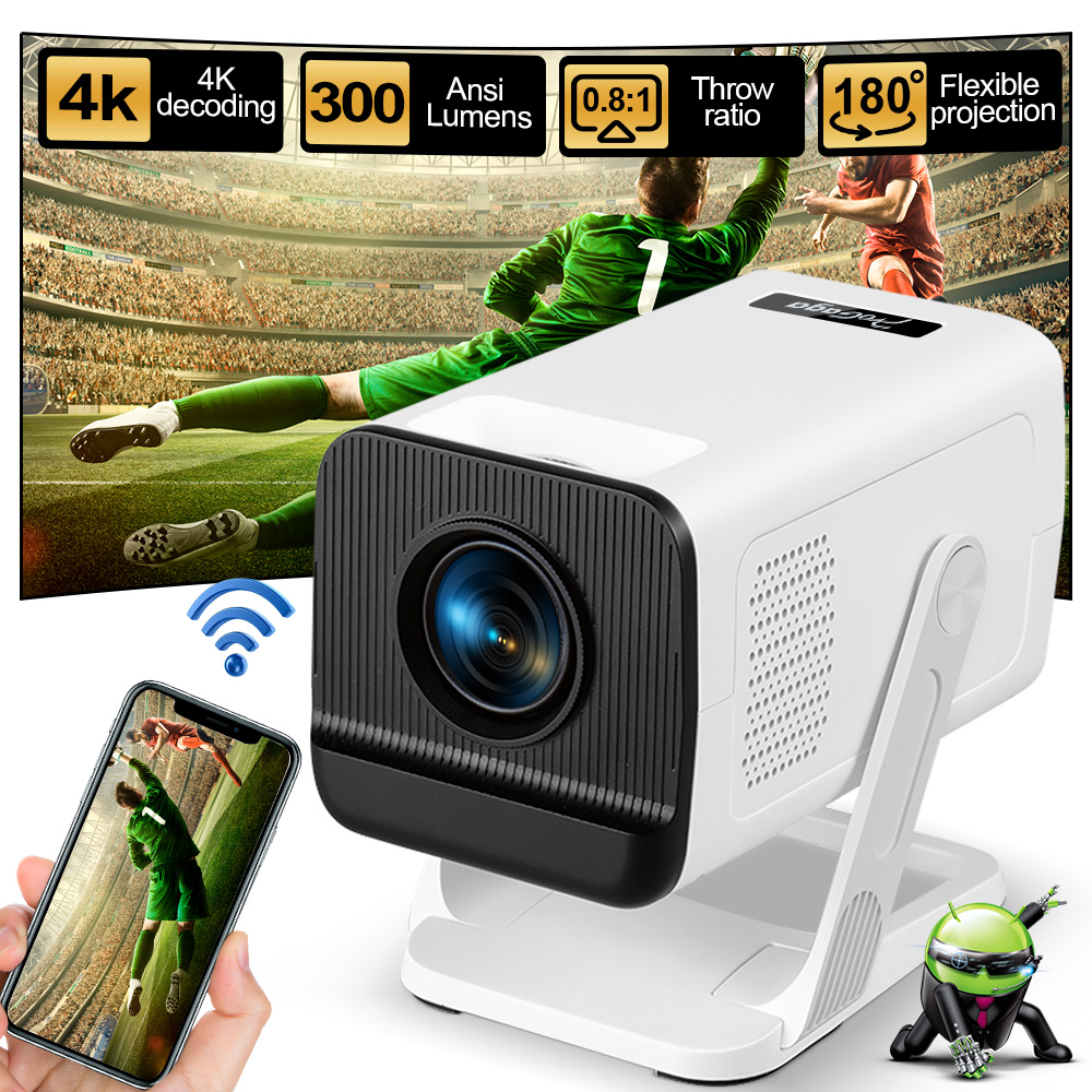 Smart Home Retrofit - ThundeaL PG310 4K Android Projektör 300
