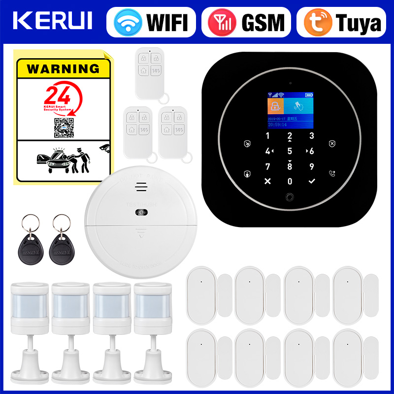 Home Automation Kit - KERUI G12 Kablosuz Tuya Ev Alarm