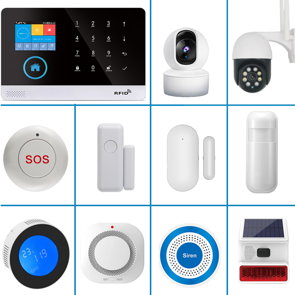 Home Automation Kit - PGST Akıllı Alarm Cihazı, 433MHz Anti