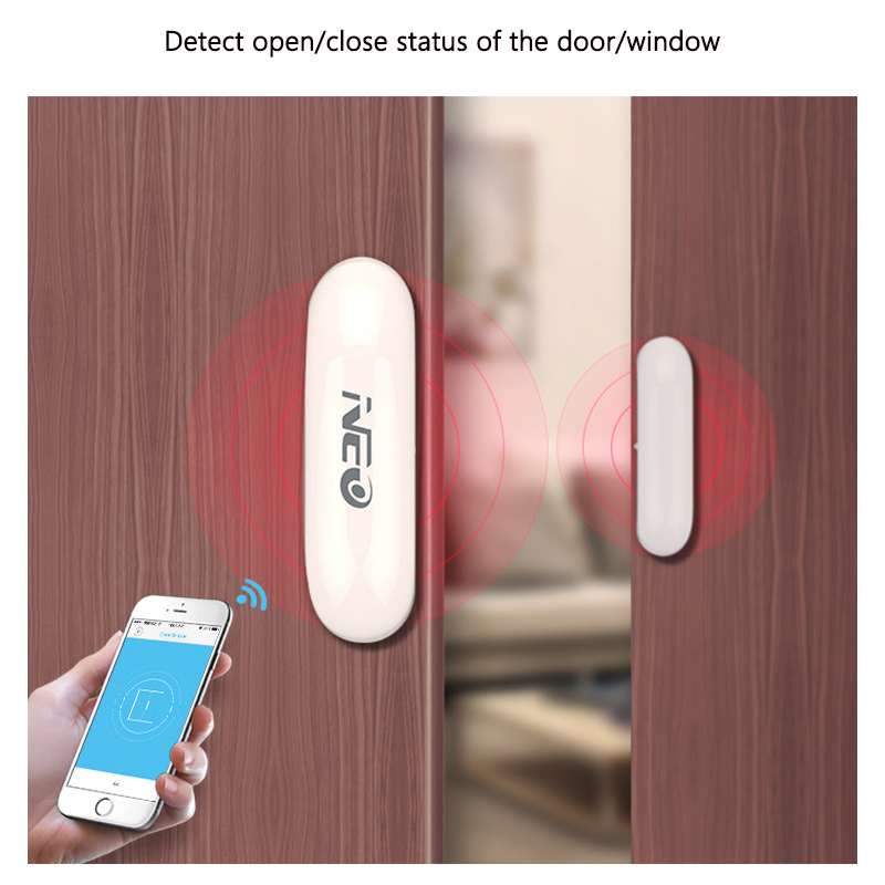 Wireless Door Sensor - Akıllı Kablosuz Kapı Manyetik Dedektör Alarmı