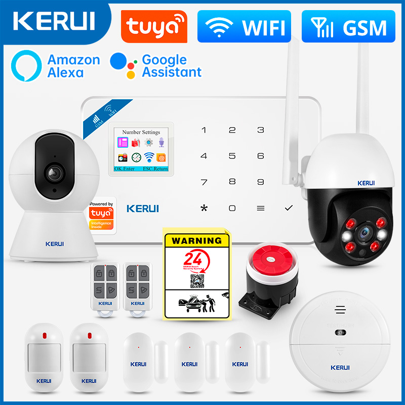 Home Automation Kit - KERUI W181 Alarm Sistemi Güvenlik Ev