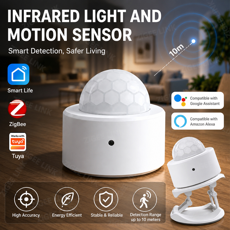 Smart Home Website - ZigBee 3.0 PIR Hareket Sensörü Kablosuz