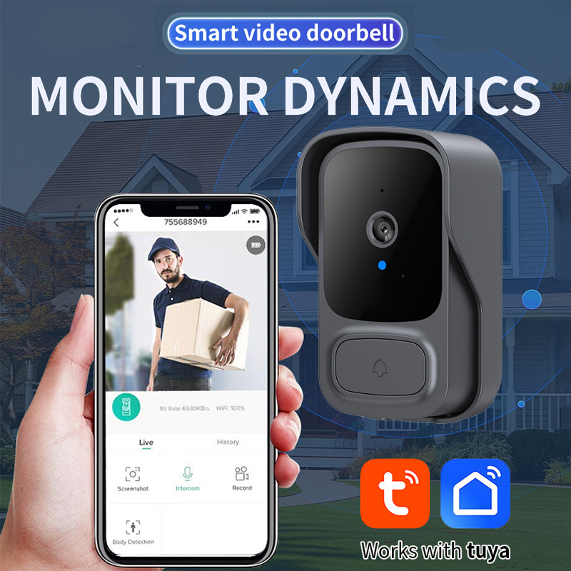 Smart Home Video Doorbell Installation - Bulut Depolama Özellikli Tuay Wifi Kapı