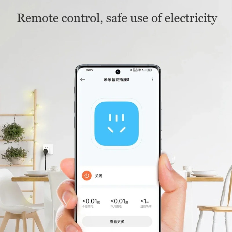 Smart Home Xiaomi App - Xiaomi Mijia Akıllı Priz 3 WIFI