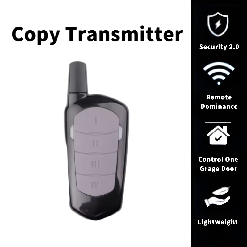 Smart Garage Door Opener - 433MHz Kablosuz Otomatik Kopyalama Uzaktan Kumanda
