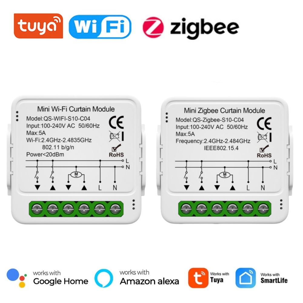 Home Automation Kit - Tuya WiFi Zigbee Akıllı Perde Anahtar