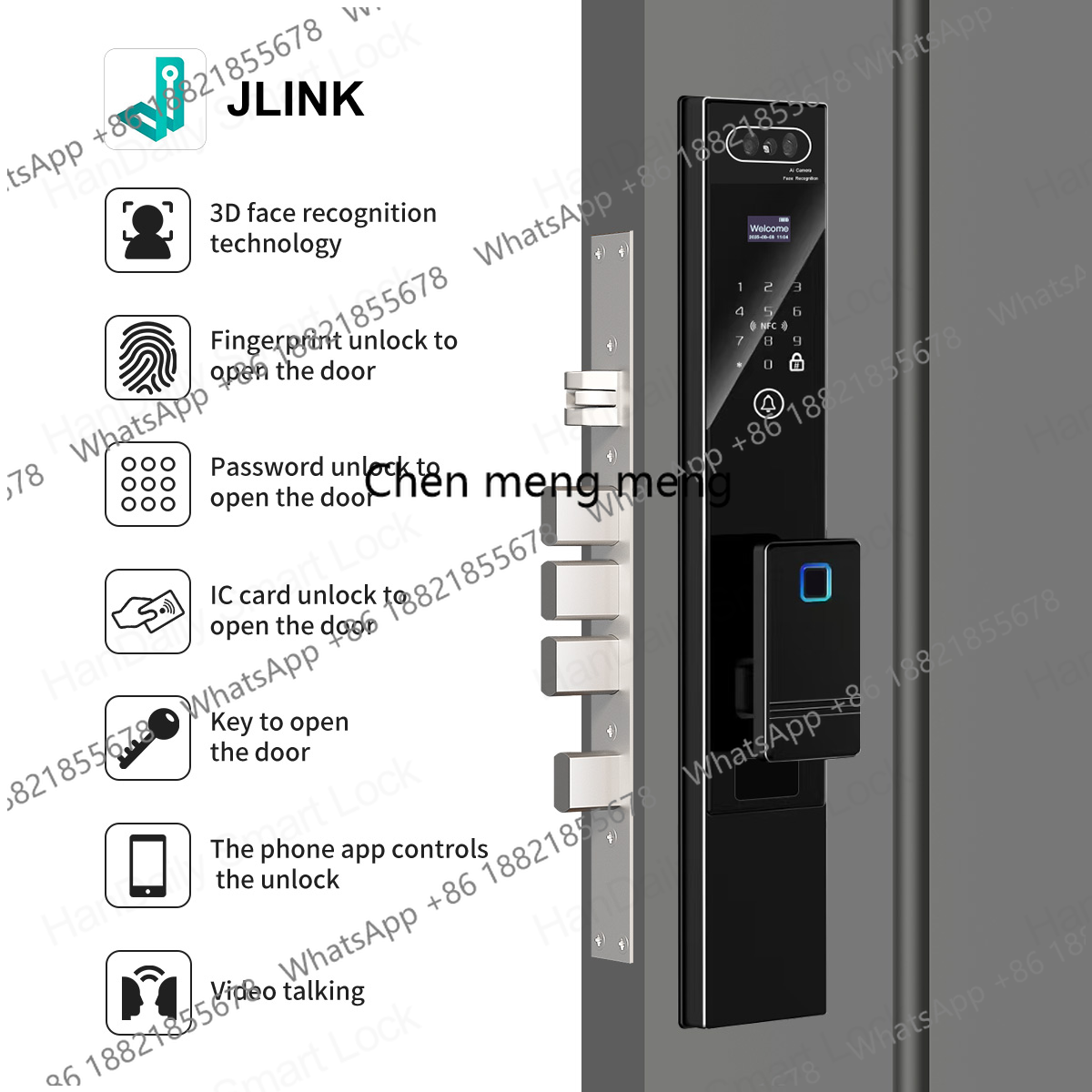 Handaily Parmak İzi Görüntülü  - Smart Home Video Doorbell Installation incelemesi ve fiyatı