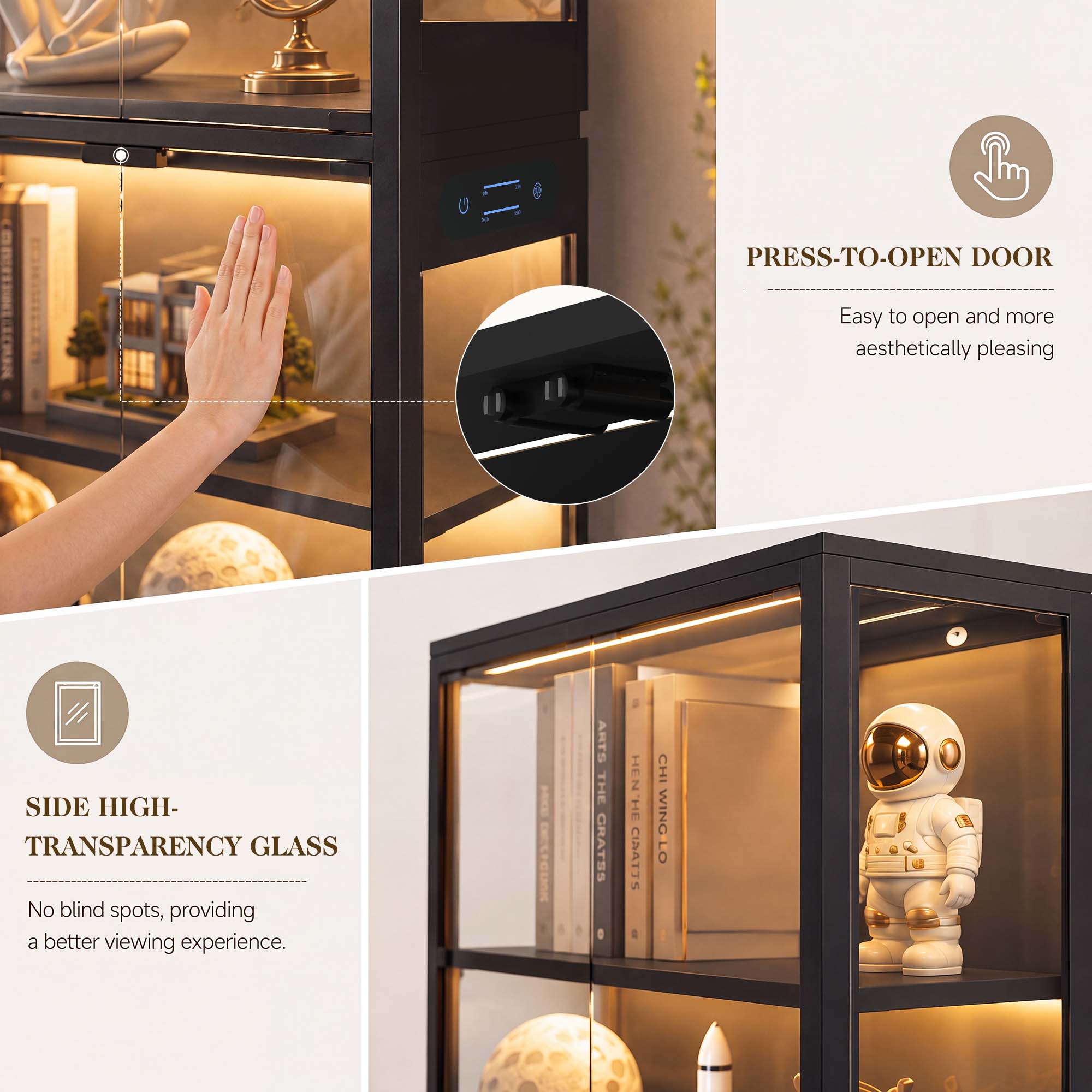 TCGBKAF 5 Katmanlı Cam Kapılı  - Smart Home Room incelemesi ve fiyatı