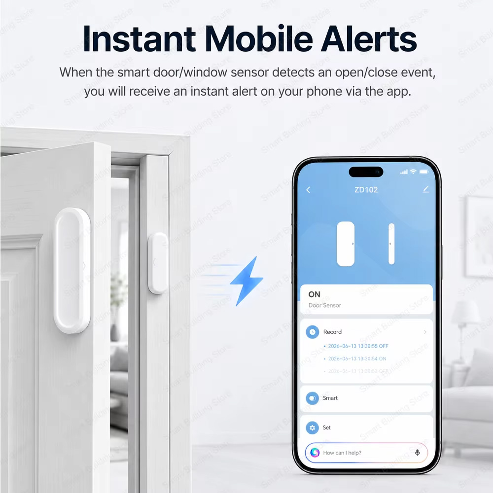 Kapı Pencere Sensörü Zigbee 3. - Smart Home Website incelemesi ve fiyatı