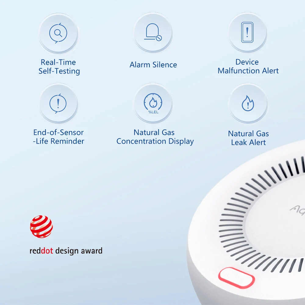 Aqara Doğal Gaz Dedektörü Akıl - Smart Home Xiaomi App incelemesi ve fiyatı