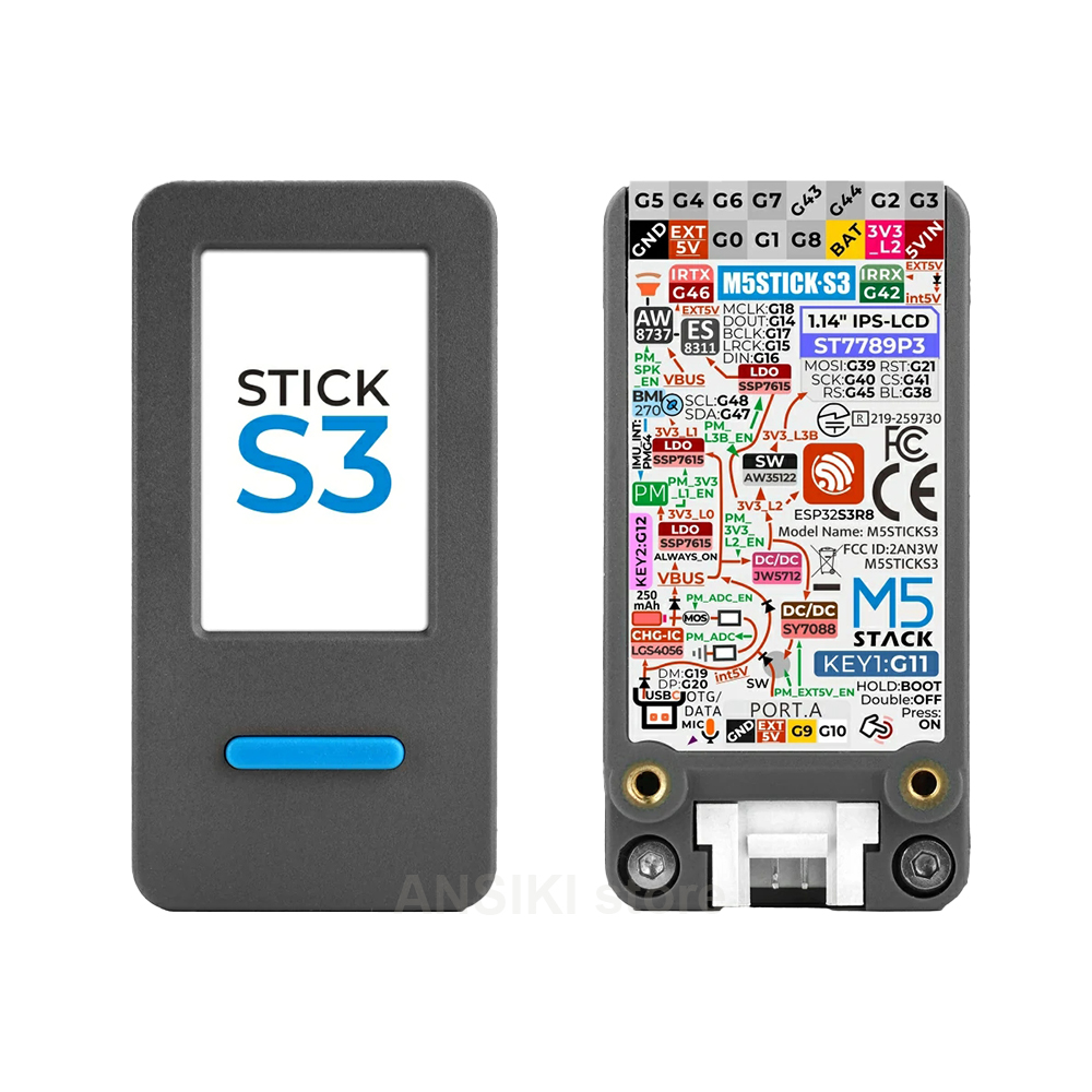 M5Stack M5StickS3 ESP32-S3 IoT - Smart Home Control Panel incelemesi ve fiyatı