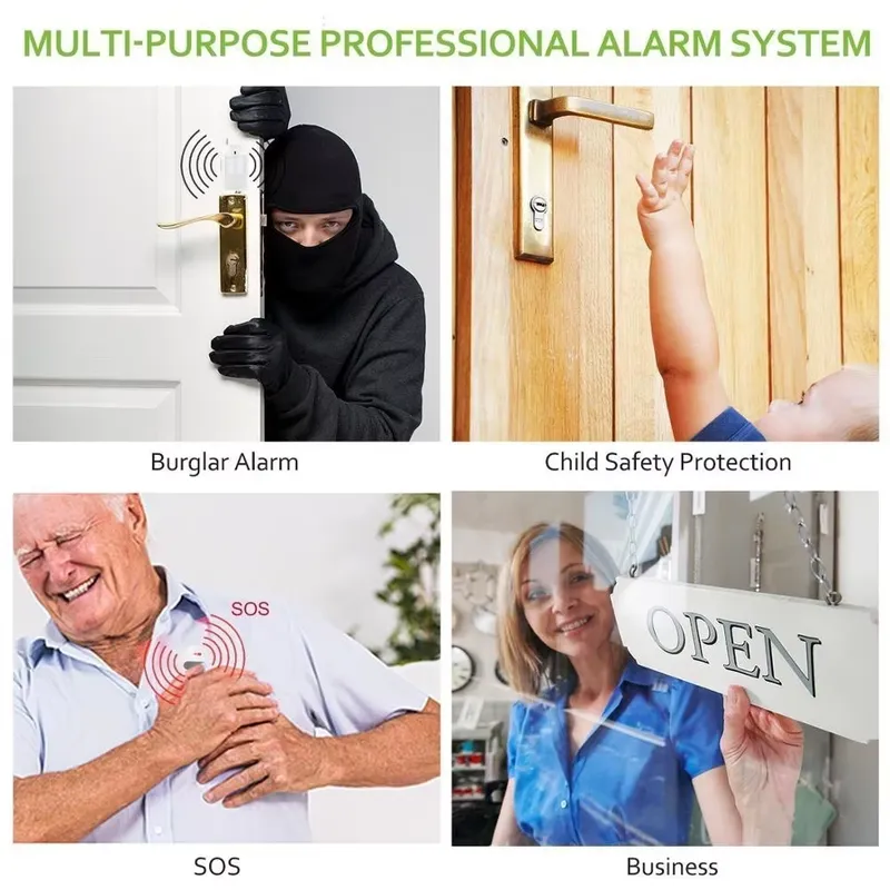Ev Hırsız Alarm Kiti Otomatik  - Smart Home System incelemesi ve fiyatı
