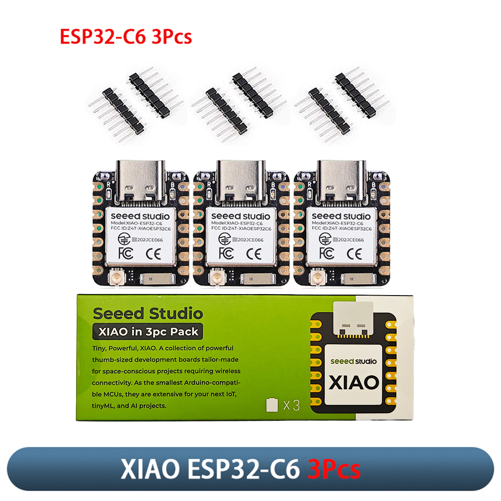 XIAO ESP32-C6 3 Adet Geliştirm - Smart Home Iot incelemesi ve fiyatı
