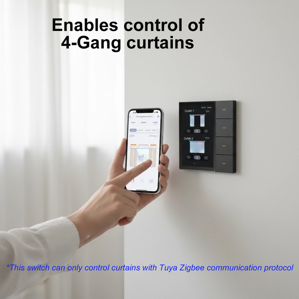 F3-pro Tuya Akıllı Panel ZigBe - Smart Home System incelemesi ve fiyatı