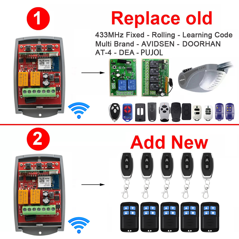 SMG8112 Tuya WIFI akıllı kapı  - Smart Garage Door Opener incelemesi ve fiyatı