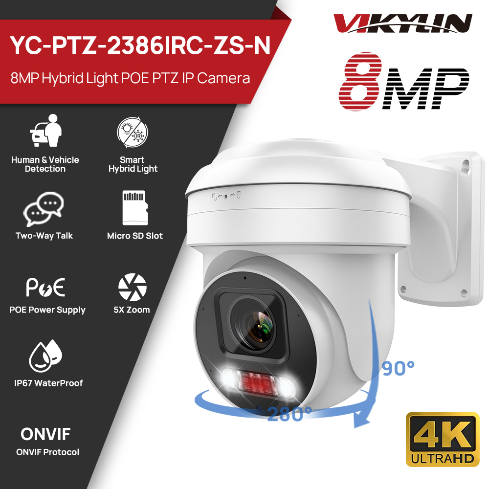 Vikylin PTZ 5X Optik Zoom 8MP  - Smart Home Microsoft incelemesi ve fiyatı