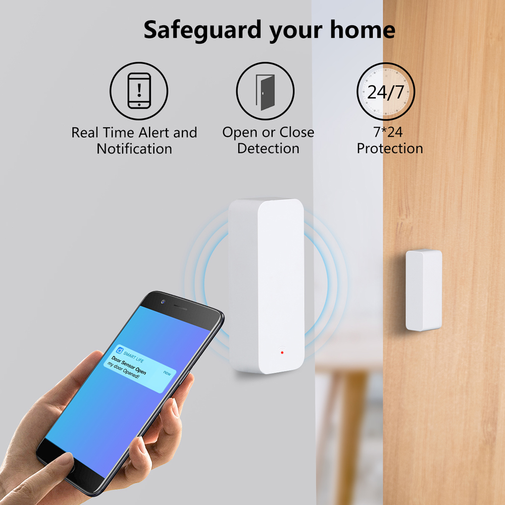 Tuya WiFi Zigbee Kapı Pencere  - Smart Home Remote incelemesi ve fiyatı