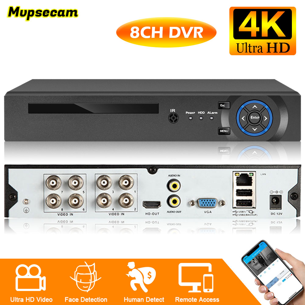 4K 8MP Güvenlik CCTV DVR Akıll - Smart Home Microsoft incelemesi ve fiyatı