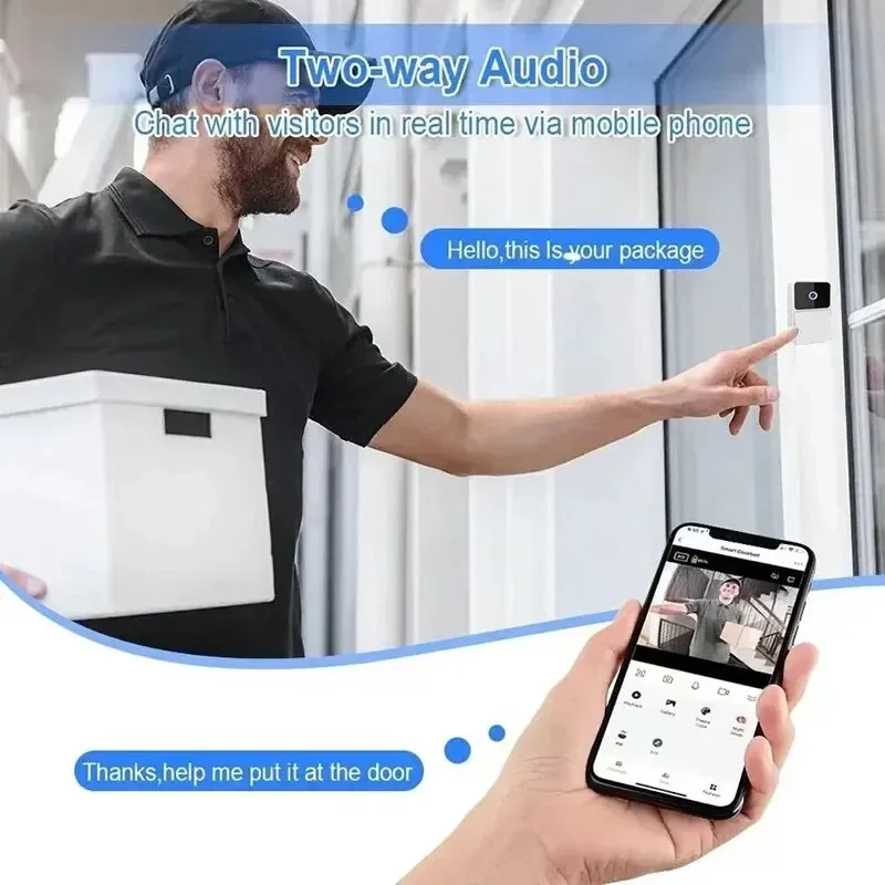 Video Kapı Zili Kamerası WiFi  - Smart Home Video Doorbell Installation incelemesi ve fiyatı