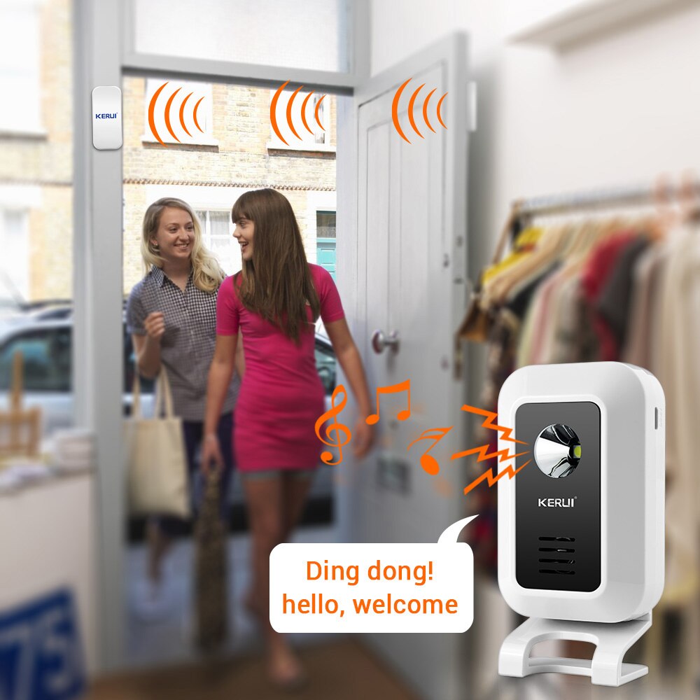 KERUI M7 Hoş Geldiniz Hareket  - Wireless Door Sensor incelemesi ve fiyatı
