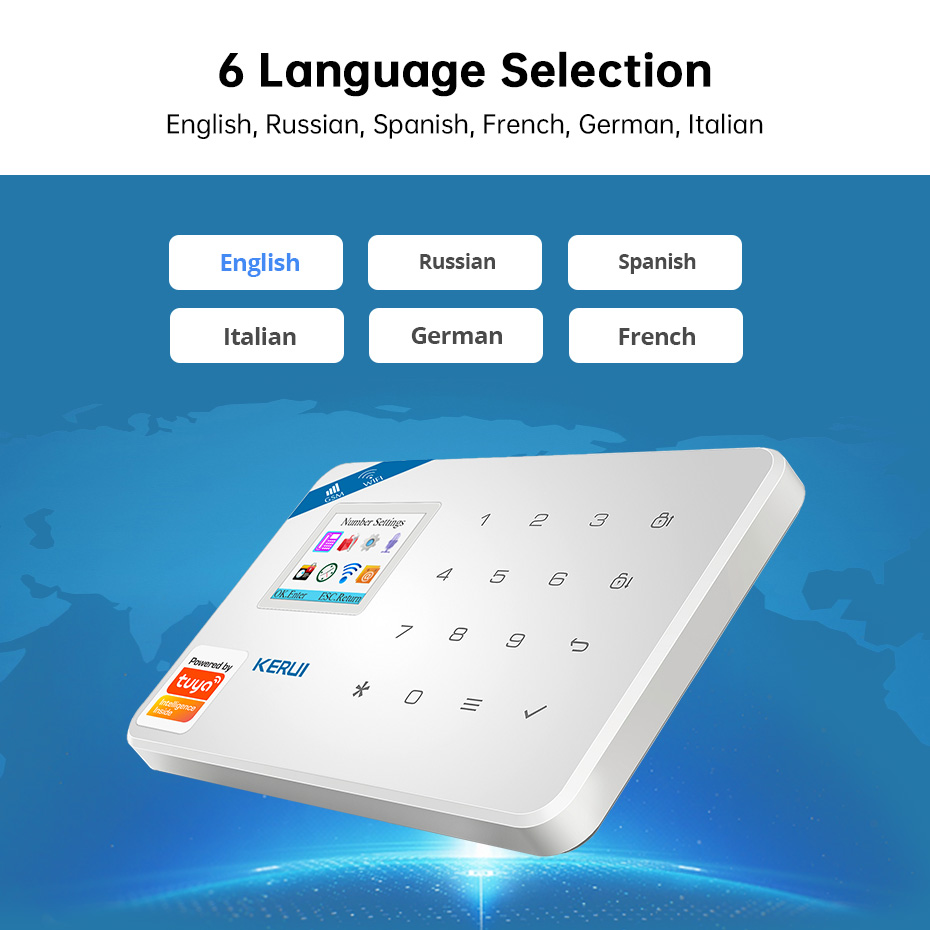 KERUI W181 Alarm Sistemi Güven - Home Automation Kit incelemesi ve fiyatı