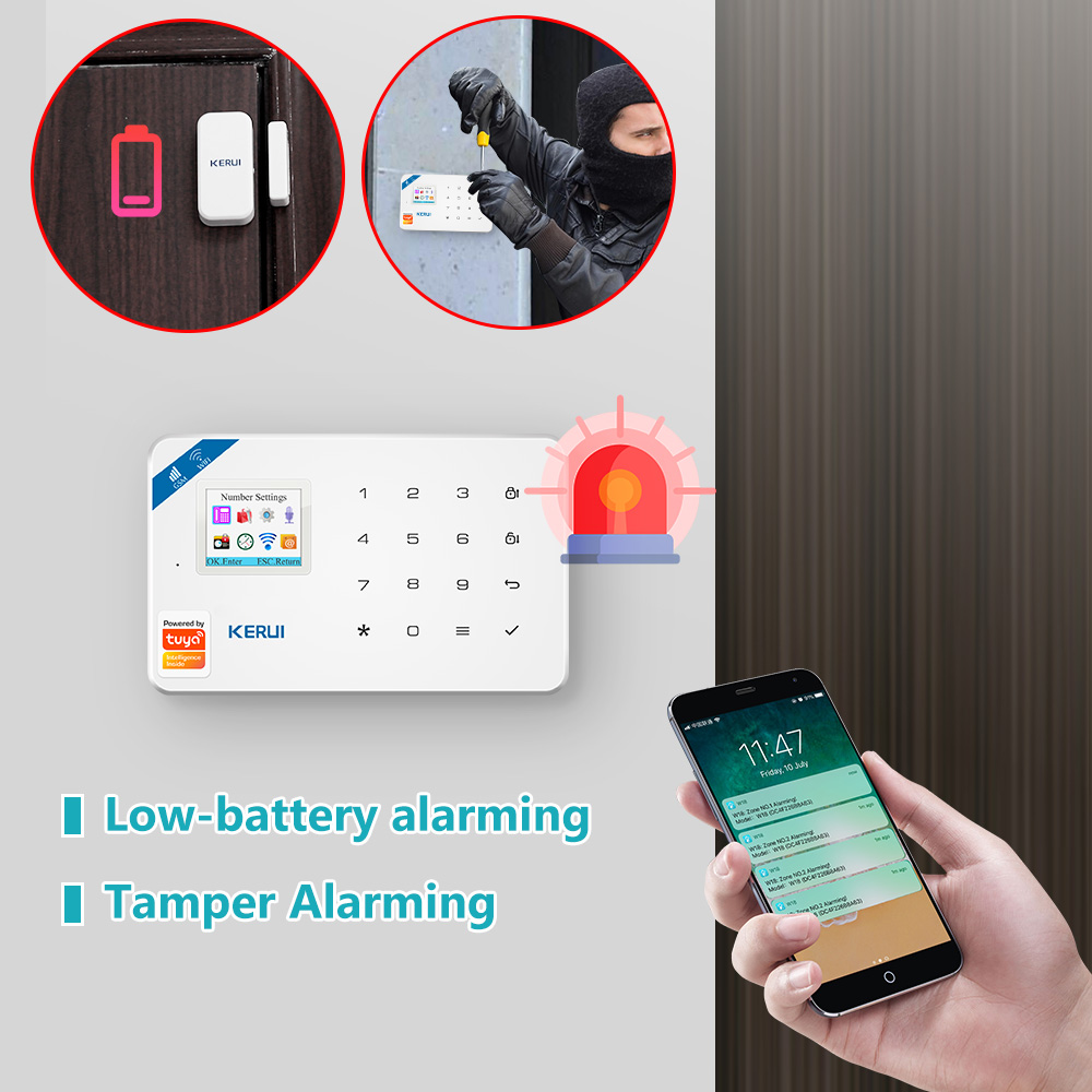 KERUI W181 Alarm Sistemi Güven - Home Automation Kit incelemesi ve fiyatı