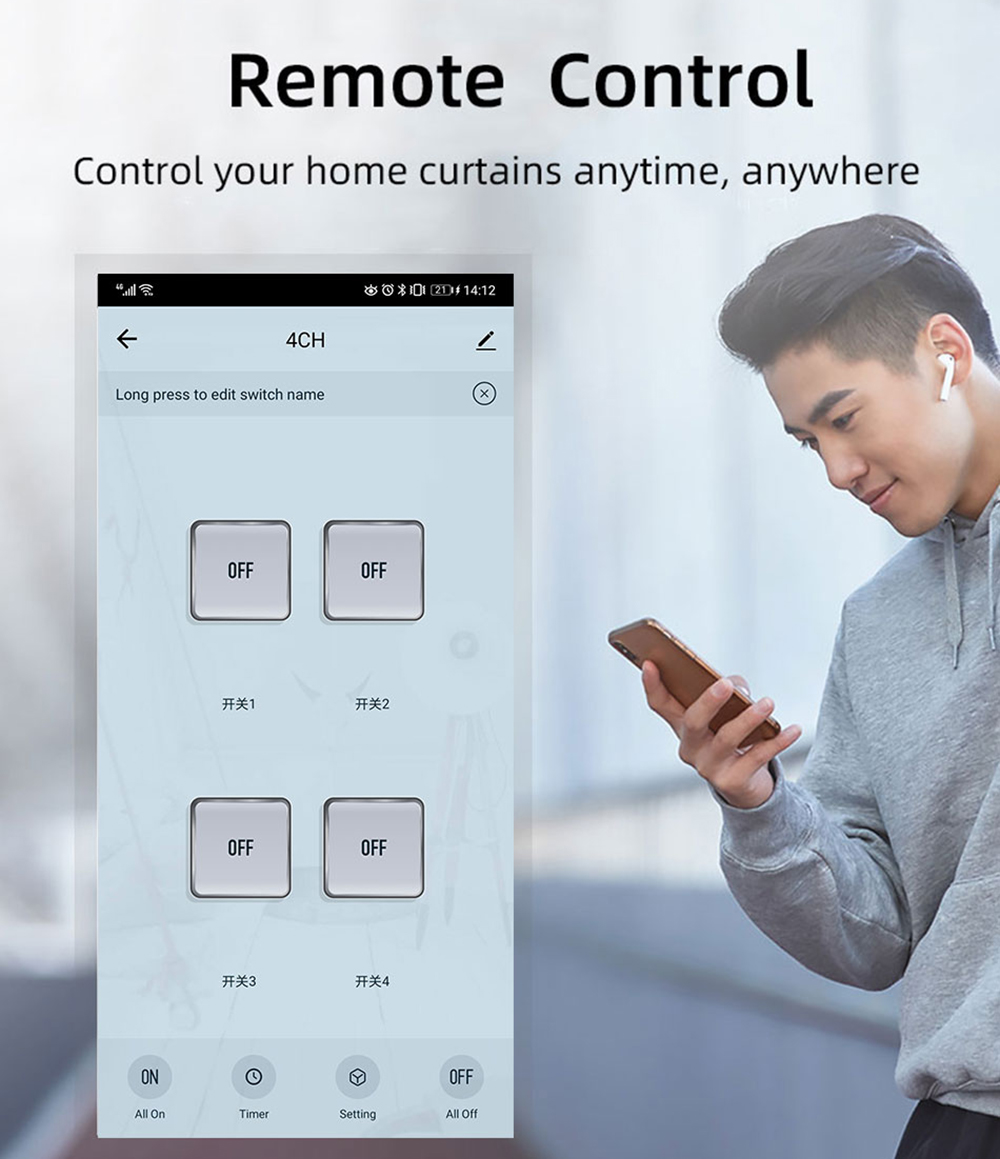 Tuya 4CH Zigbee Anahtar Röle M - Smart Home System incelemesi ve fiyatı