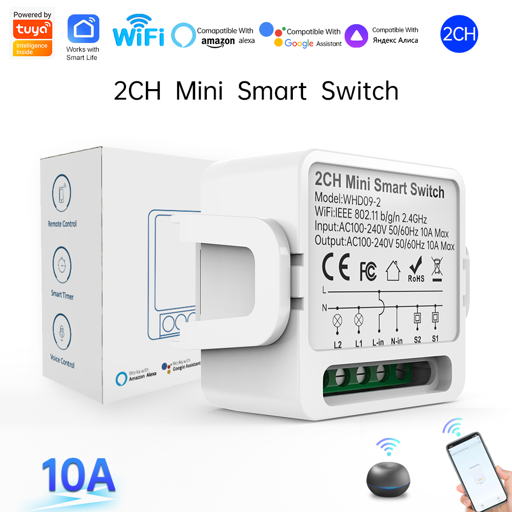 2 Yollu Tuya Akıllı Anahtar 2' - Smart Home Tuya incelemesi ve fiyatı
