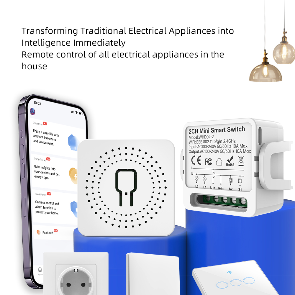 2 Yollu Tuya Akıllı Anahtar 2' - Smart Home Tuya incelemesi ve fiyatı
