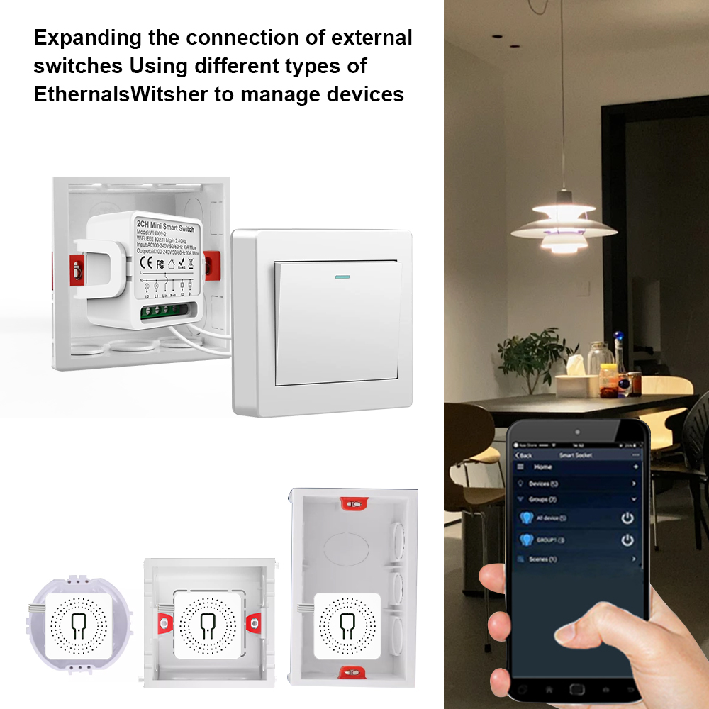 2 Yollu Tuya Akıllı Anahtar 2' - Smart Home Tuya incelemesi ve fiyatı