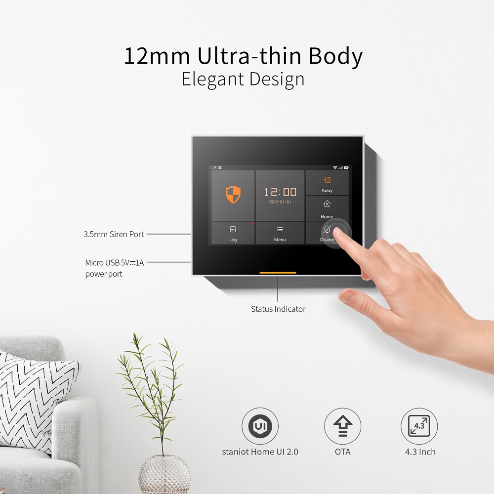 Staniot 433MHz Kablosuz Wifi 4 - Home Automation Kit incelemesi ve fiyatı