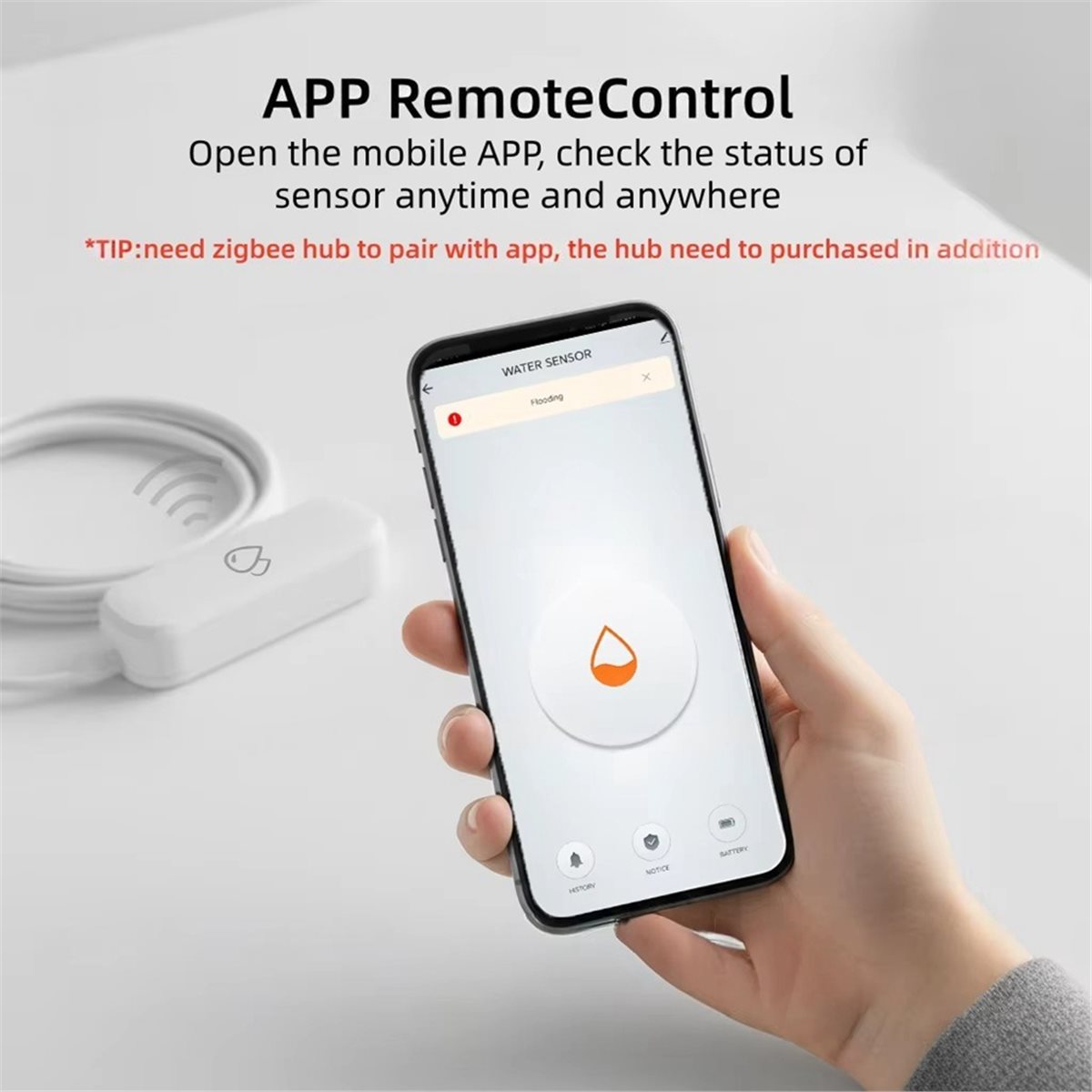 Uyumlu ZigBee Su Sızıntısı Sen - Smart Home Tuya incelemesi ve fiyatı