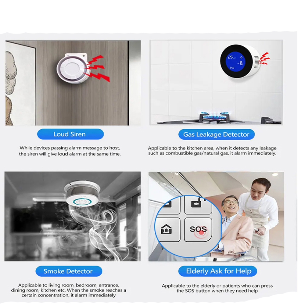 PGST 4G Tuya Akıllı Ev Alarm S - Home Automation Kit incelemesi ve fiyatı