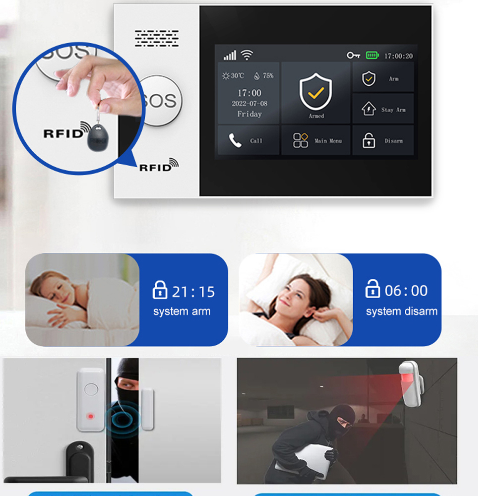 PGST 4G Tuya Akıllı Ev Alarm S - Home Automation Kit incelemesi ve fiyatı