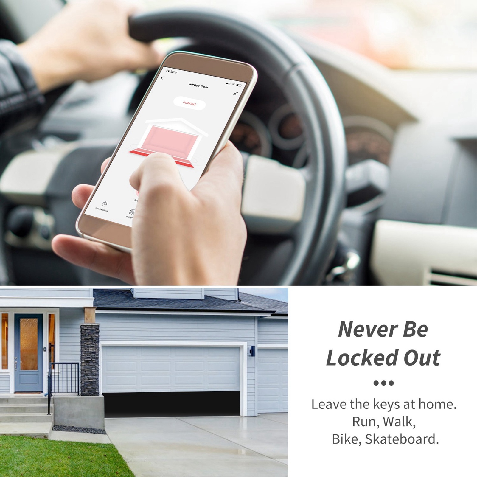 Akıllı WIFI Garaj Kapısı Kablo - Smart Garage Door Opener incelemesi ve fiyatı