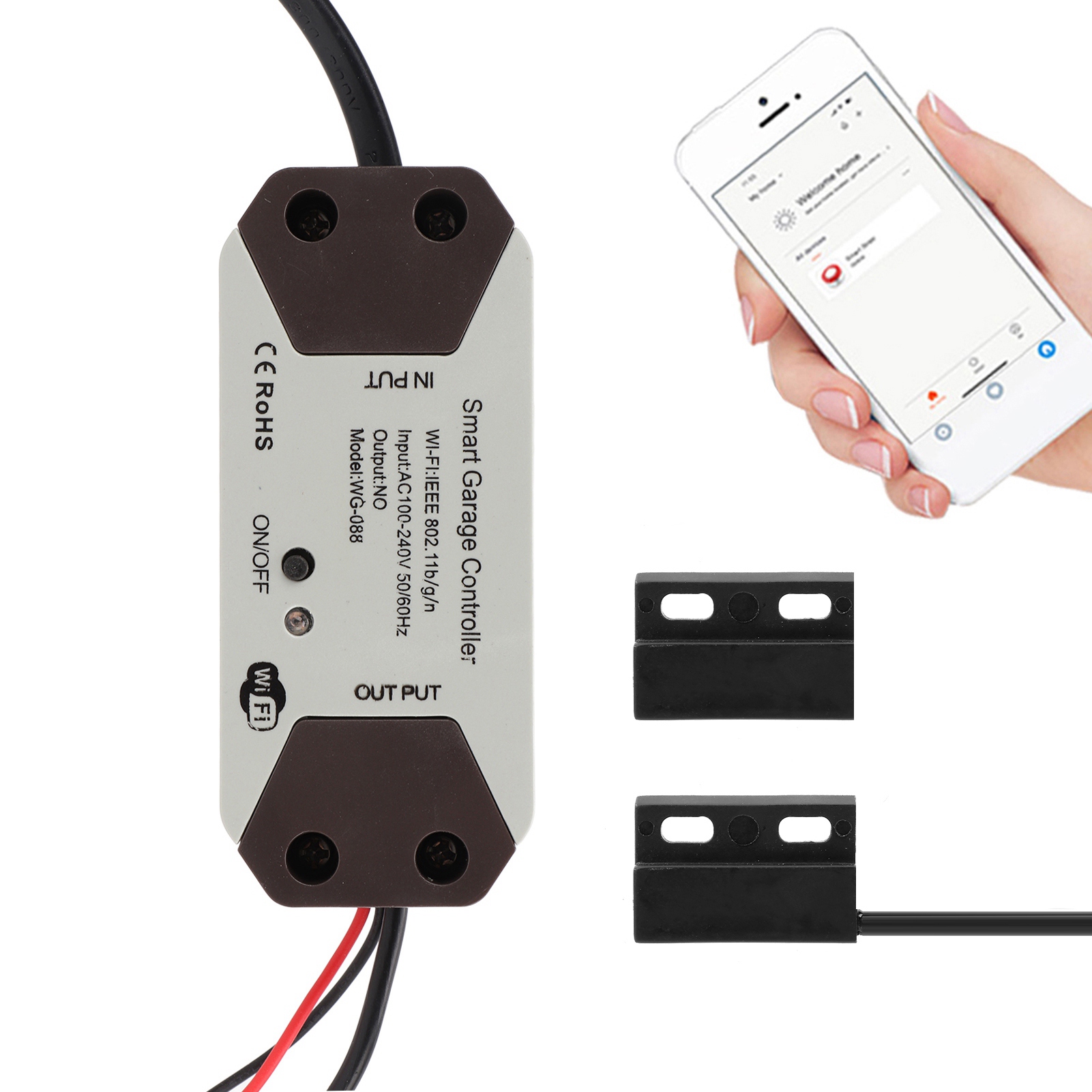 Akıllı WIFI Garaj Kapısı Kablo - Smart Garage Door Opener incelemesi ve fiyatı