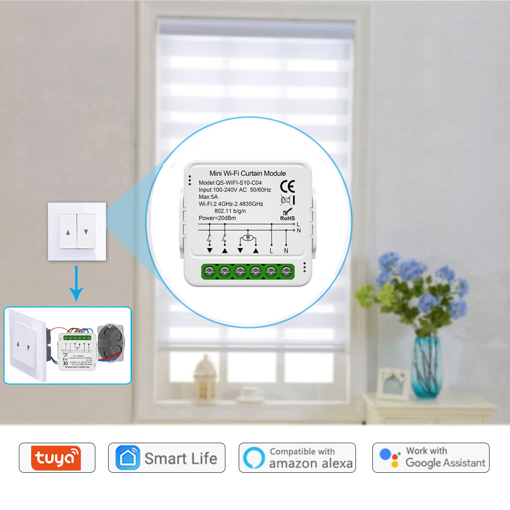Tuya WiFi Zigbee Akıllı Perde  - Home Automation Kit incelemesi ve fiyatı